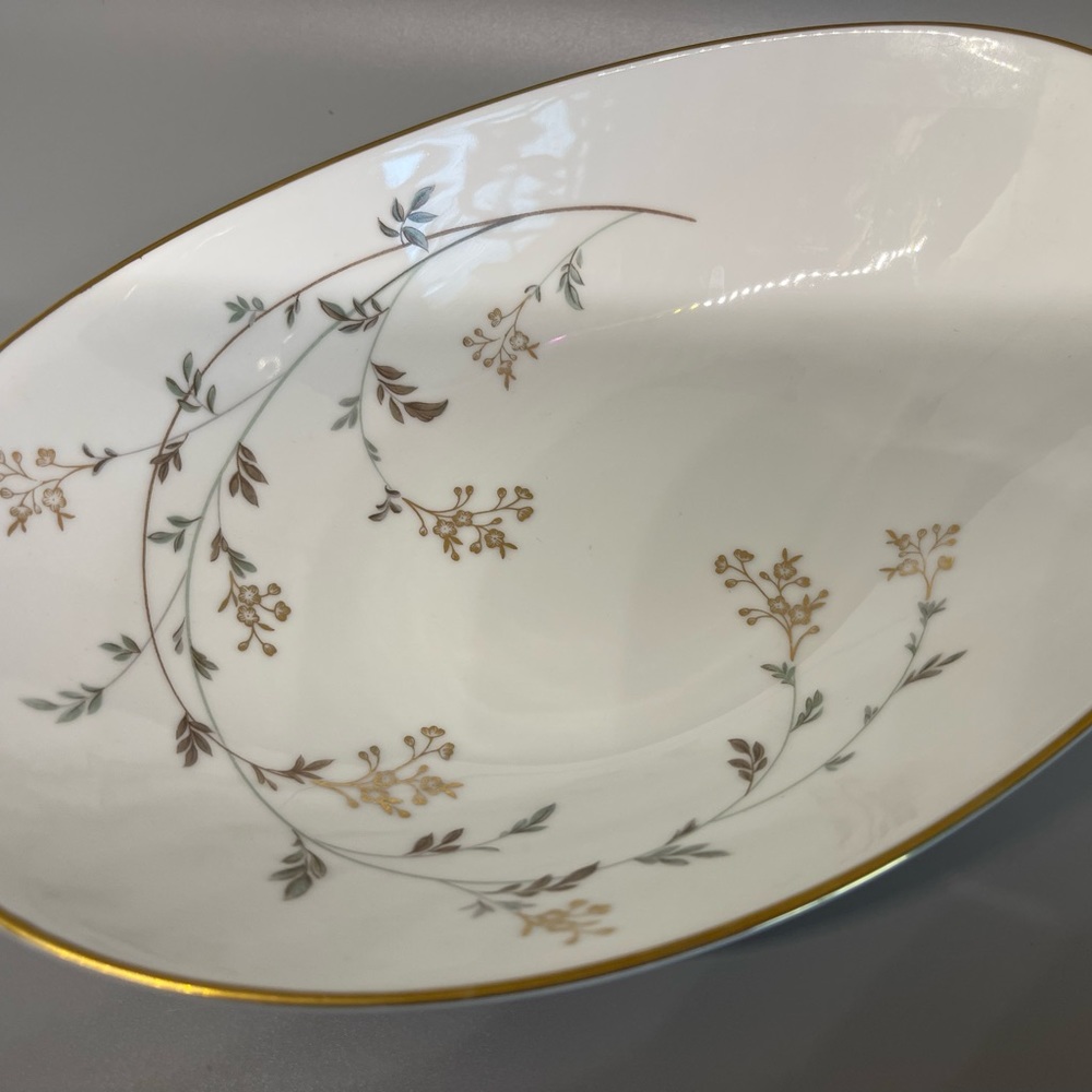 Noritake Bone China Oval Vegetable Serving Dish # 5524-Japan NWOT
